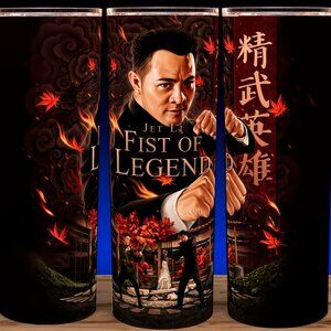 Jet Li - Fist of Legend - Kung Fu Movie Cup Mug Tumbler 20oz